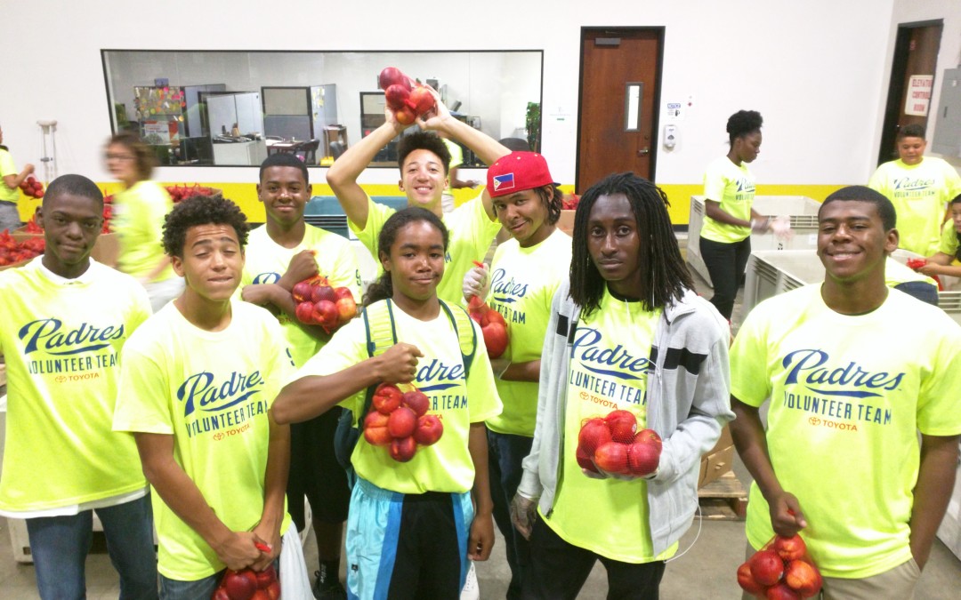 Volunteering with the Padres Volunteer Team