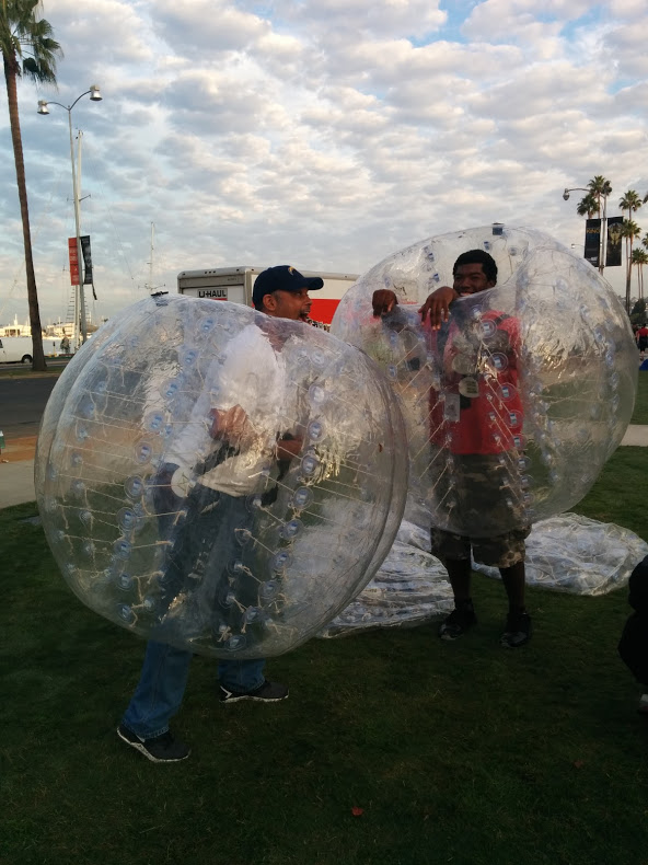 Volunteering to help the San Diego Center for Children